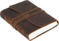 Komal's Passion Handmade Leather Blank Diaries and Journals, 5 in x 7 in, 240 Pages